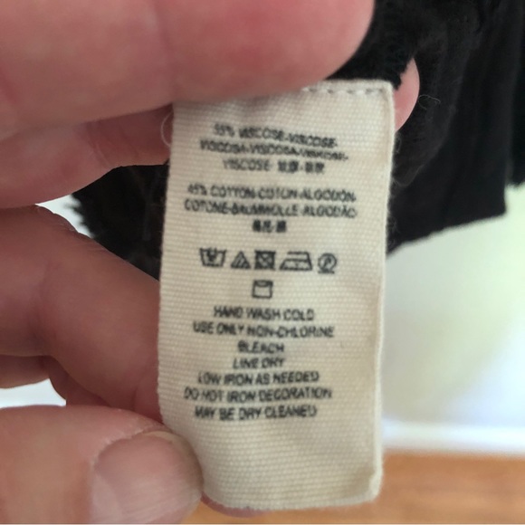 Free People Medium black cutout swing blouse - Picture 9 of 11